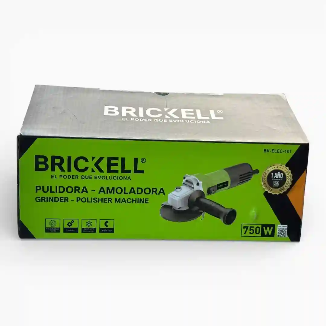 PULIDORA BRICKELL 750W BK-ELEC-101-01 PULIDORA - AMOLADORA BRICKELL 750W BK-ELEC-101 - Imagen 1