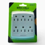 TOMA SOBREPONER POR 6 SALIDAS BRICKELL BK-1986