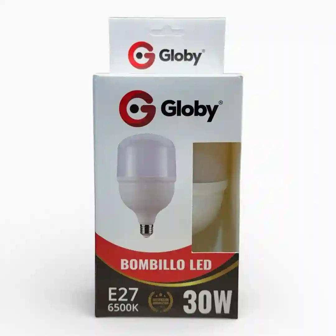 BOMBILLO GLOBY CILINDRO 30W-01 BOMBILLO GLOBY CILINDRO 30W - Imagen 1