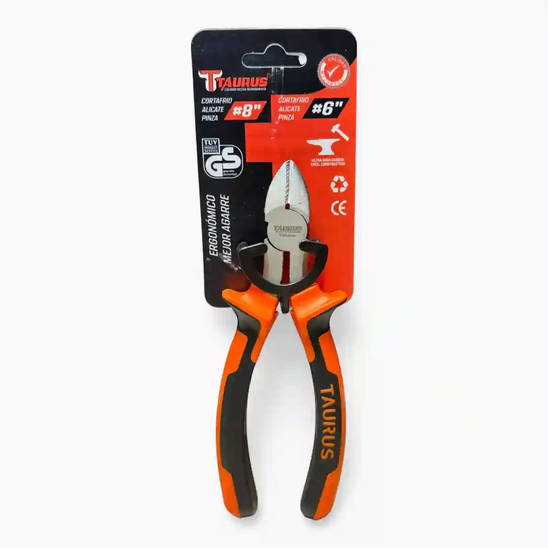 CORTAFRÍO TAURUS MANGO NARANJA 6” TCF132605-01 CORTAFRÍO TAURUS MANGO NARANJA 6” TCF132605 - Imagen 1