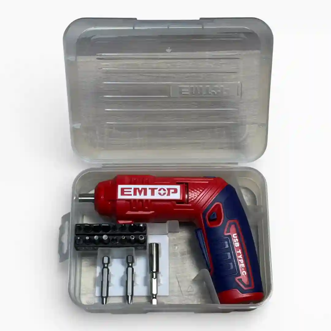 DESTORNILLADOR INALÁMBRICO EMTOP ECSR0408-01 DESTORNILLADOR INALÁMBRICO EMTOP ECSR0408 - Imagen 1