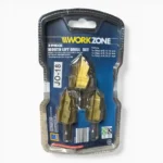 JUEGO DE BROCA ESCALONADA PARA PVC X 3PCS WORKZONE JO-18 - Imagen 2
