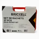 JUEGO DE COPAS Y LLAVES  CON RACHE 1/2 X 37PCS BRICKELL B-K2899 - Imagen 3