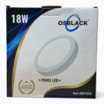 PANEL SOBREPONER REDONDO OSBLACK 18W