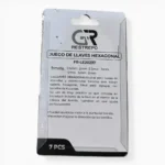 JUEGO DE LLAVES BRISTOL SECURITY X 7PCS - Imagen 2