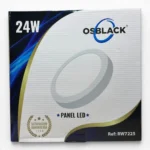 PANEL SOBREPONER REDONDO OSBLACK 24W