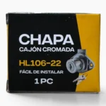CHAPA CAJÓN CROMADA GER HL106-22