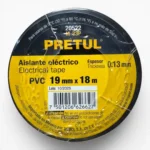 CINTA AISLANTE X8PCS  NEGRA PRETUL GRANDE 20522 - Imagen 2