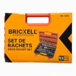 JUEGO DE COPAS CON RACHE 1/4 X 53PCS BRICKELL BK-3048 - Imagen 4