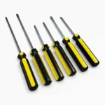 JUEGO DE DESTORNILLADOR AMARILLO-NEGRO X 6 PCS DX-052  CAR1924 DAG-316