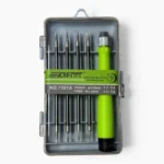 JUEGO DE DESTORNILLADOR PERILLERO X 9PCS VERDE 7391A
