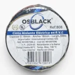 CINTA AISLANTE NEGRA OSBLACK PEQ 5MTS