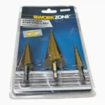 JUEGO DE BROCA ESCALONADA X 3PCS WORK ZQNE SAS1208 TOL-011 W621