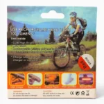 LUZ PARA CICLA ROJO-BLANCO BAISK BSK-2274 - Imagen 3