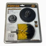 JUEGO DE CEPILLO PARA TALADRO X 3PCS SHAKIRA JCE-3P FONTOR 182172 - Imagen 2