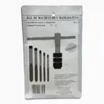 JUEGO DE MACHOS AZUL X 6PCS H42214  -  G24 01 - Imagen 2