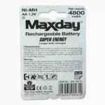 PILA RECARGABLE MAXDAY AA DR3386 - Imagen 2