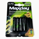 PILA RECARGABLE MAXDAY AAA DR3387