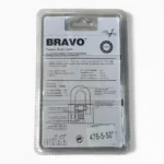 CANDADO BRAVO ARO LARGO EN BLISTER # 50 476-5-50" - Imagen 2